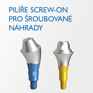 Pilíře Screw-On pro šroubované náhrady